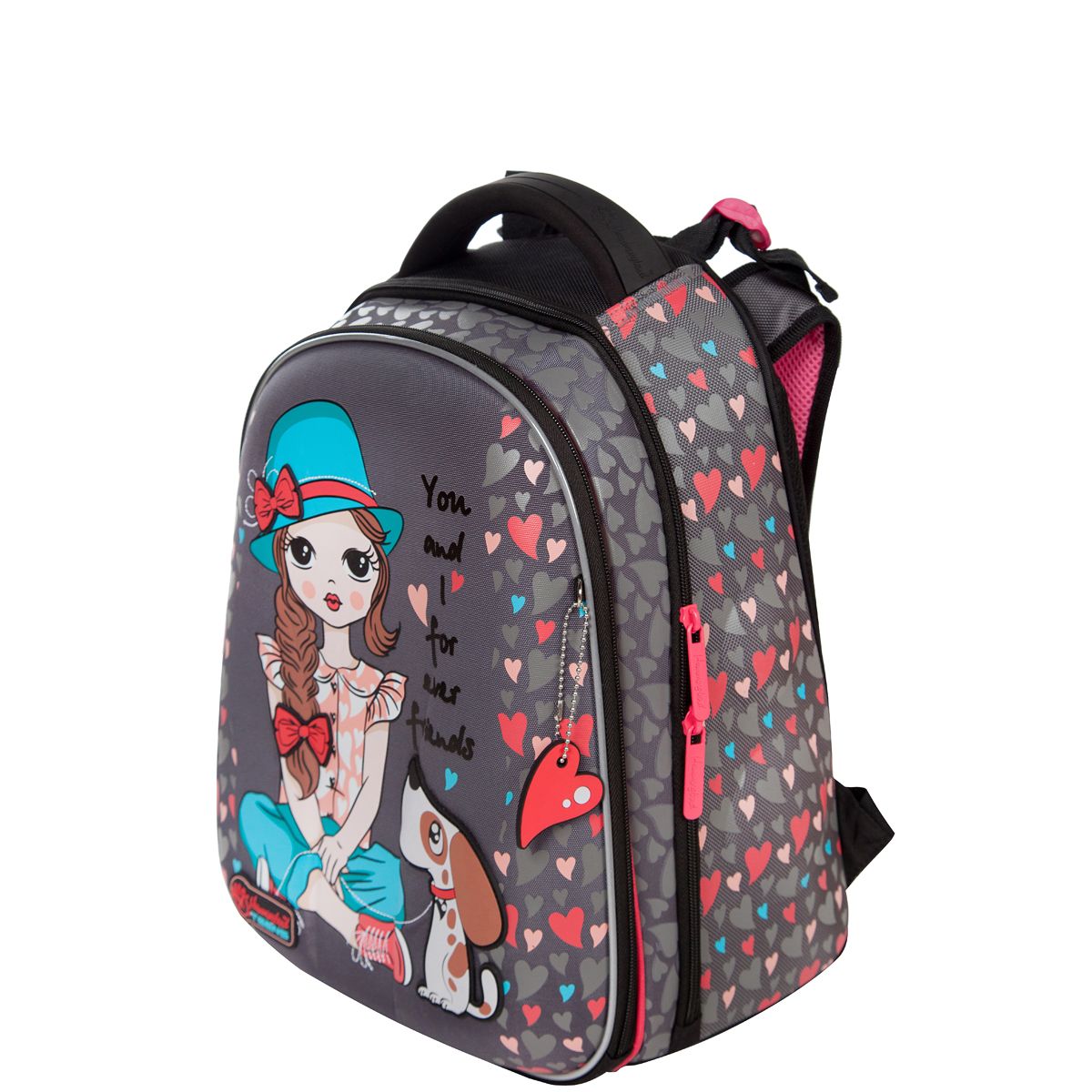 Какие есть портфели. Ранец Hummingbird t101. Hummingbird ранец Forever friends. Рюкзак для девочки. Школьный рюкзак для девочки.