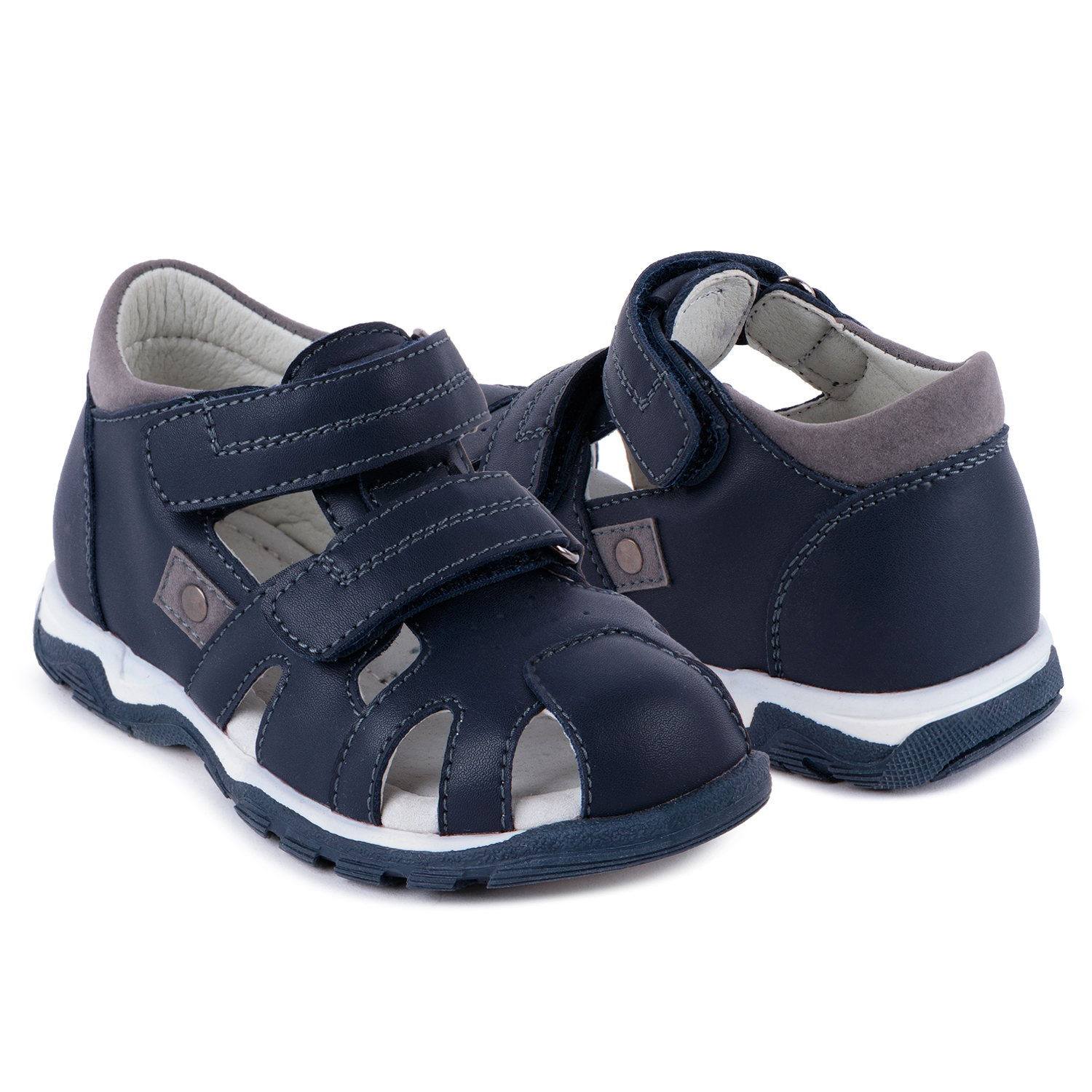 A35 navy. KDX сандали для мальчика.