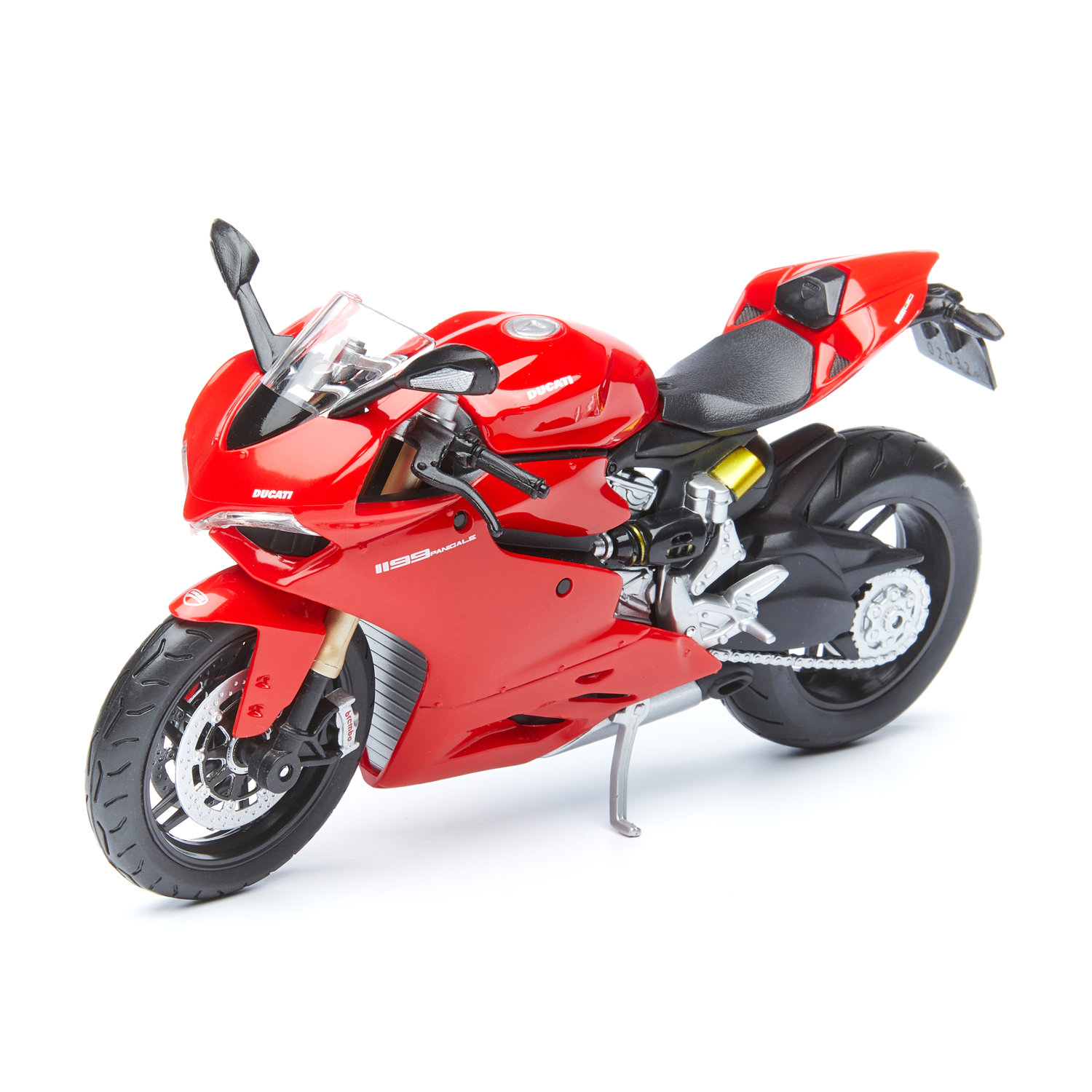 Мотоцикл Ducati красный